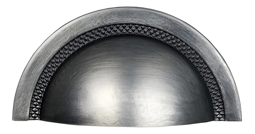 Puxador Shell Para Móveis Zen Designníquel Velho - 48mm Níquel Velho - 48mm