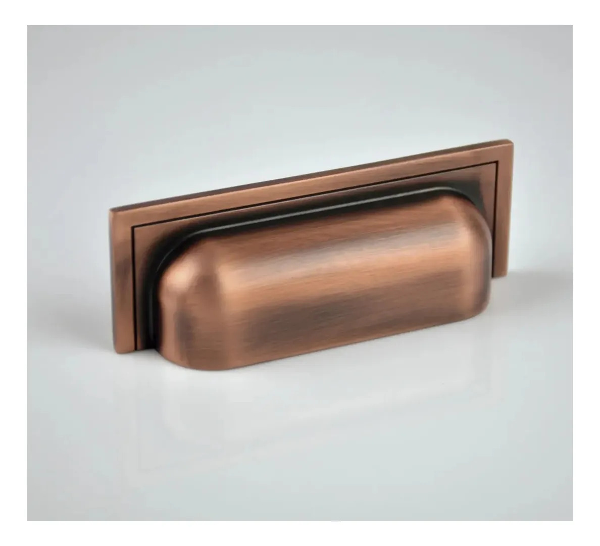 Puxador Zen Plymouth 80 Vec Cobre Cobre Lisa